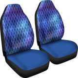 Dragon Car Seat Covers Blue Custom Print 103709 - YourCarButBetter