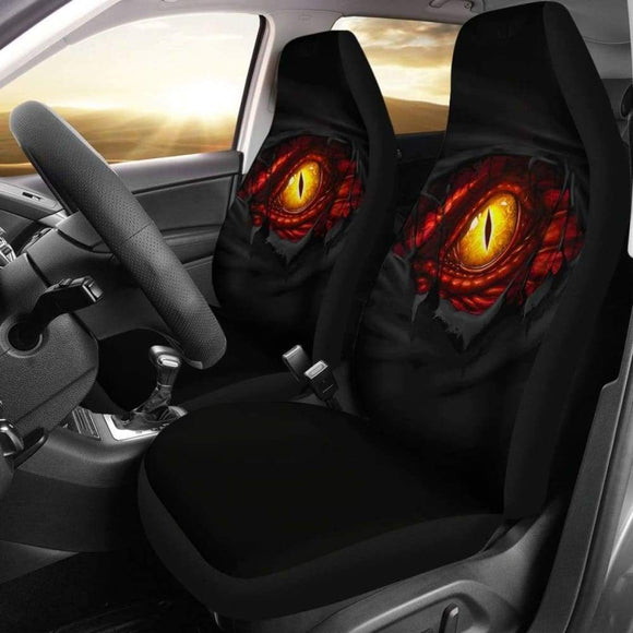 Dragon Eyes 3D Car Seat Covers - Amazing Best Gift Ideas 103709 - YourCarButBetter