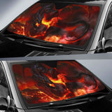 Dragon Fire Car Sun Shades 172609 - YourCarButBetter