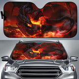 Dragon Fire Car Sun Shades 172609 - YourCarButBetter