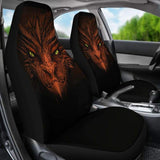 Dragon Red Heads Car Seat Covers - Amazing Best Gift Ideas 103709 - YourCarButBetter