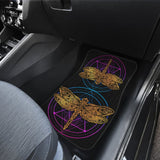 Dragonflies Front And Back Car Floor Mat 184610 - YourCarButBetter