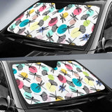 Dragonflies Ginkgo Leaves Pattern Car Auto Sun Shades 172609 - YourCarButBetter