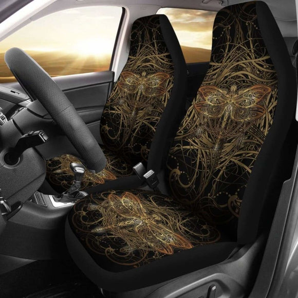 Dragonfly Mandala Car Seat Covers 135711 - YourCarButBetter