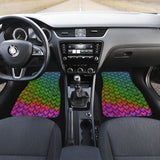 Dragons Colorful Skin Car Floor Mats 210501 - YourCarButBetter