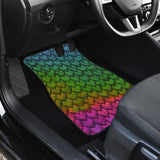 Dragons Colorful Skin Car Floor Mats 210501 - YourCarButBetter