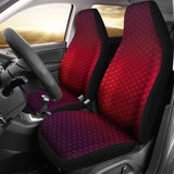 Dragons Pink Gradient Skin Car Seat Covers 210501 - YourCarButBetter