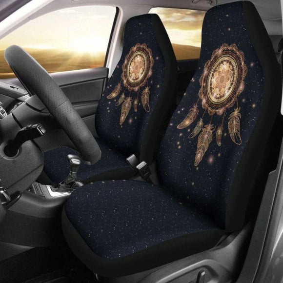 Dreamcatcher Galaxy Car Seat Covers 102918 - YourCarButBetter