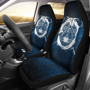 Dreamy Pug Car Seat Covers 102918 - YourCarButBetter