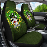Drew Ireland Car Seat Cover Celtic Shamrock (Set Of Two) 154230 - YourCarButBetter
