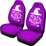 Drink Up Witches Halloween Car Seat Covers 212203 - YourCarButBetter