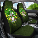 Drury Or Mcdrury Ireland Car Seat Cover Celtic Shamrock (Set Of Two) 154230 - YourCarButBetter