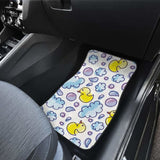 Duck Pattern Print Design 01 Front And Back Car Mats 181703 - YourCarButBetter