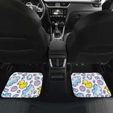 Duck Pattern Print Design 01 Front And Back Car Mats 181703 - YourCarButBetter