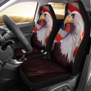 Eagle American Flag Seat Covers 103131 - YourCarButBetter
