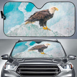 Eagle Iceberg Alaska 4K Car Sun Shade 104020 - YourCarButBetter