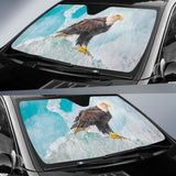 Eagle Iceberg Alaska 4K Car Sun Shade 104020 - YourCarButBetter