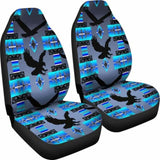 Eagle Midnight Lake Car Seat Covers 110424 - YourCarButBetter