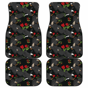 Eagle Pattern Print Design 04 Front And Back Car Mats 110424 - YourCarButBetter