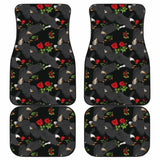 Eagle Pattern Print Design 04 Front And Back Car Mats 110424 - YourCarButBetter