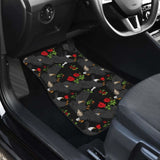 Eagle Pattern Print Design 04 Front And Back Car Mats 110424 - YourCarButBetter