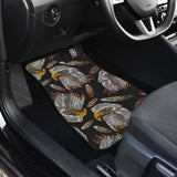 Eagle Pattern Print Design 05 Front And Back Car Mats 110424 - YourCarButBetter