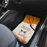 Easily Distracted By Cats And Autumn Car Accessories Gift Ideas Car Floor Mats 210205 - YourCarButBetter