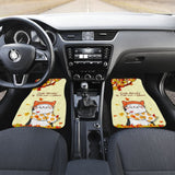 Easily Distracted By Cats And Autumn Car Floor Mats 210205 - YourCarButBetter