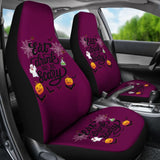 Eat Drink & Be Scary Car Seat Covers 211501 - YourCarButBetter