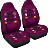Eat Drink & Be Scary Car Seat Covers 211501 - YourCarButBetter