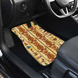 Egypt Hieroglyphics Pattern Print Design 04 Front And Back Car Mats 142711 - YourCarButBetter