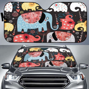 Elephant Car Sun Shades 104020 - YourCarButBetter