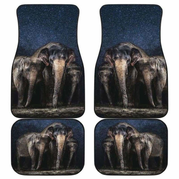 Elephant Family Car Floor Mats 202820 - YourCarButBetter