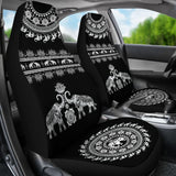 Elephant Mandala - Car Seat Cover093223 - YourCarButBetter
