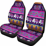 Elephant Mandala Pattern Car Seat Covers 202820 - YourCarButBetter