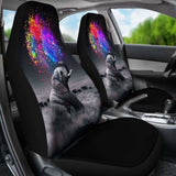Elephant Rainbow Car Seat Covers 202820 - YourCarButBetter