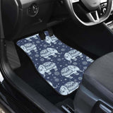 Elephant Tribal Design Pattern Front And Back Car Mats 202820 - YourCarButBetter