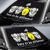 Elephants Funny Car Sun Shades 104020 - YourCarButBetter