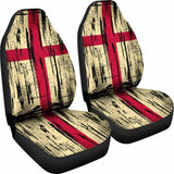 England Grunge Flag Car Seat Cover 1 232125 - YourCarButBetter