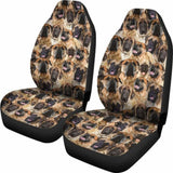 English Mastiff Full Face Car Seat Covers 232125 - YourCarButBetter