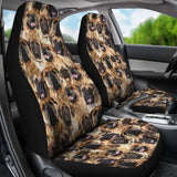 English Mastiff Full Face Car Seat Covers 232125 - YourCarButBetter