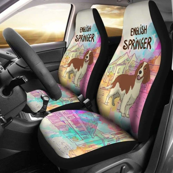 English Springer Car Seat Covers 2 163730 - YourCarButBetter