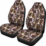 English Springer Spaniel Full Face Car Seat Covers 195016 - YourCarButBetter