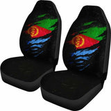 Eritrea In Me Car Seat Covers - Special Grunge Style (Set Of Two) 232125 - YourCarButBetter