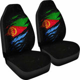 Eritrea In Me Car Seat Covers - Special Grunge Style (Set Of Two) 232125 - YourCarButBetter