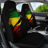 Ethiopia In Me Car Seat Covers - Special Grunge Style (Set Of Two) 232125 - YourCarButBetter