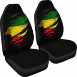 Ethiopia In Me Car Seat Covers - Special Grunge Style (Set Of Two) 232125 - YourCarButBetter