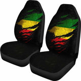 Ethiopia In Me Car Seat Covers - Special Grunge Style (Set Of Two) 232125 - YourCarButBetter