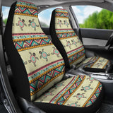 Ethnic Colorful Sea Turtle - Car Seat Covers 101819 - YourCarButBetter