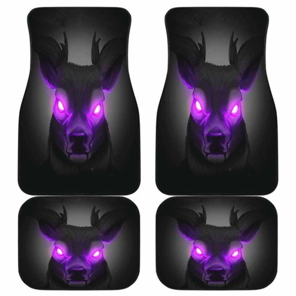 Evil Deer Front And Car Mats 161012 - YourCarButBetter